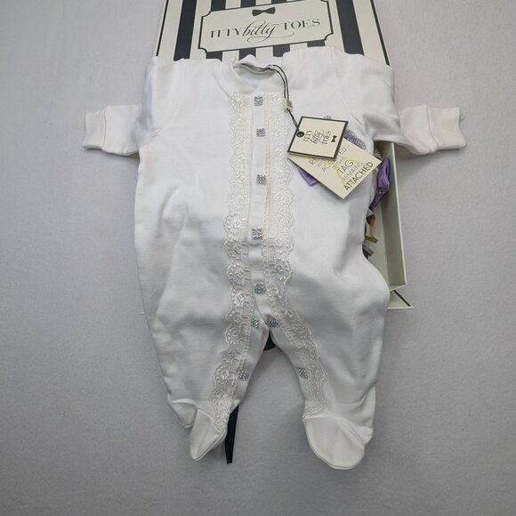 NWT Itty Pitty Toes  Set Angel Wings Jewels Set (Purple) - Picture 5 of 16